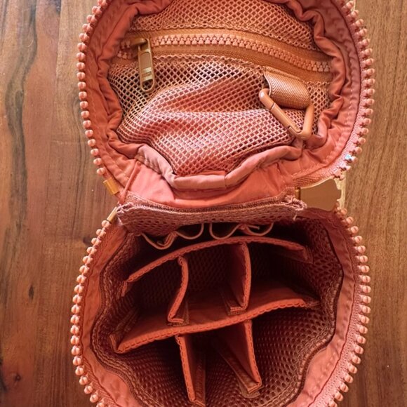 Dagne Dover Mila Toiletry Case - Large Orange - Picture 2 of 2